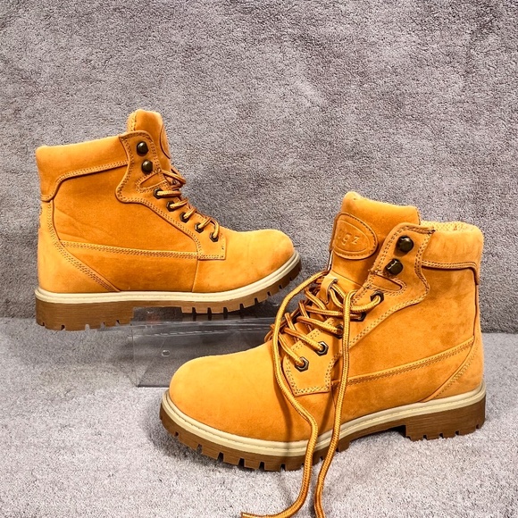 Lugz Mantle Hi Round Toe Lace Up Women Work Casual Boots WMANTLHK-7431 Lugged 10 - Picture 3 of 13